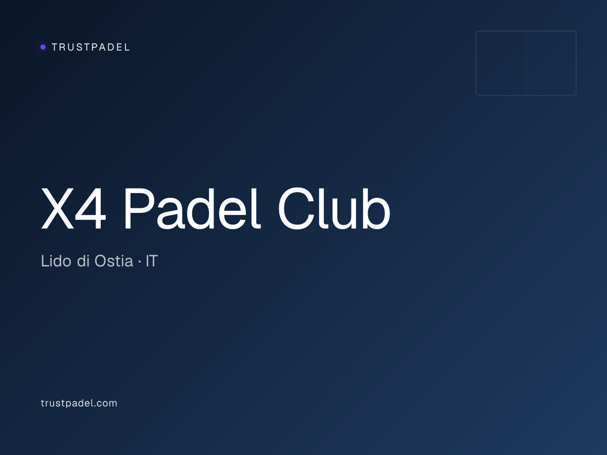 X4 Padel Club padel club