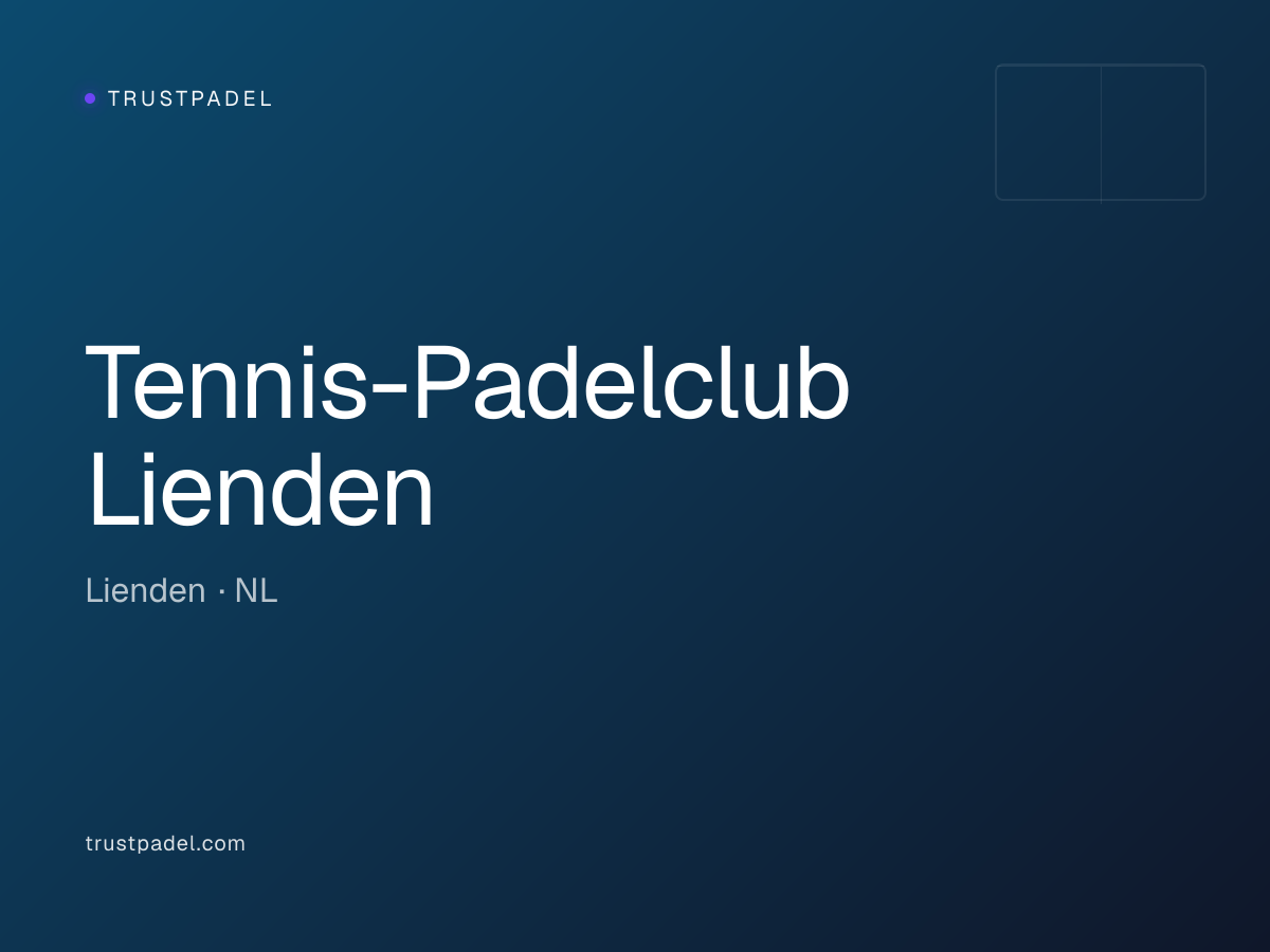 Tennis-Padelclub Lienden padel club