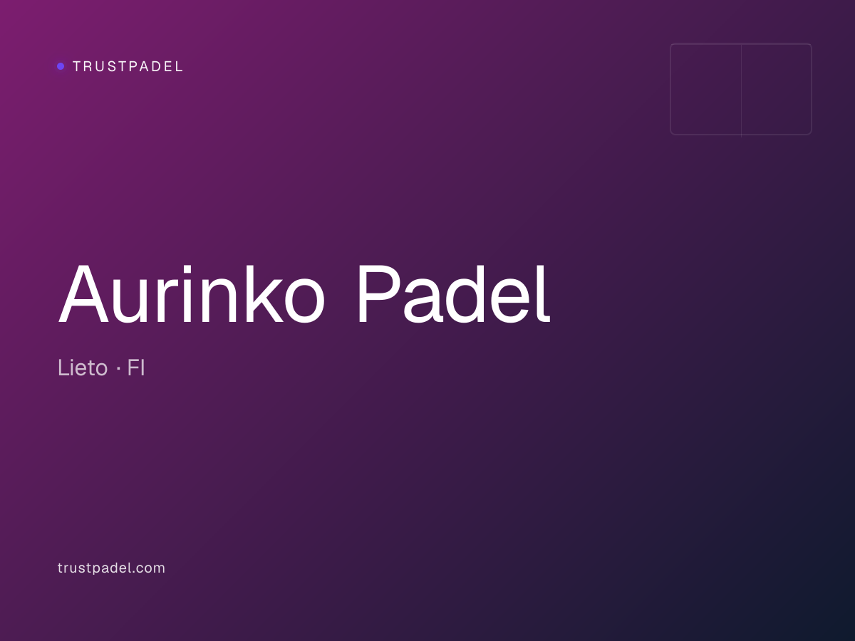 Aurinko Padel padel club