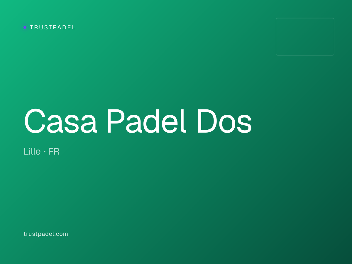 Casa Padel Dos padel club