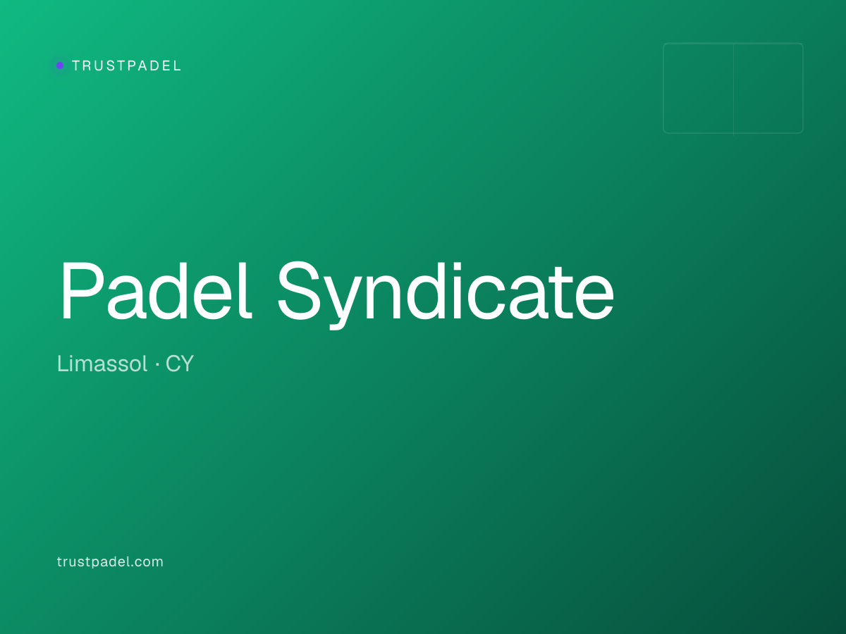 Padel Syndicate padel club