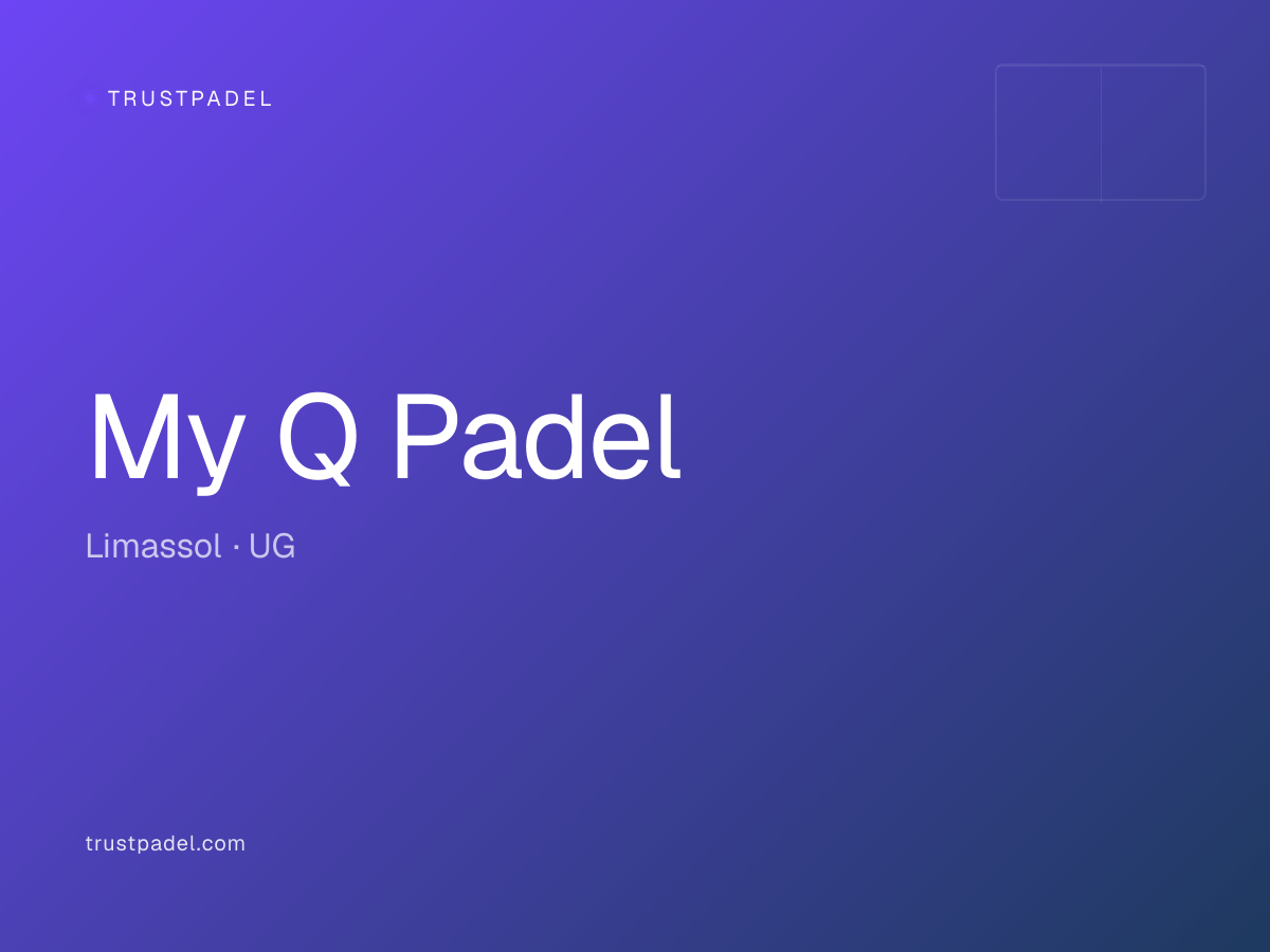 My Q Padel padel club