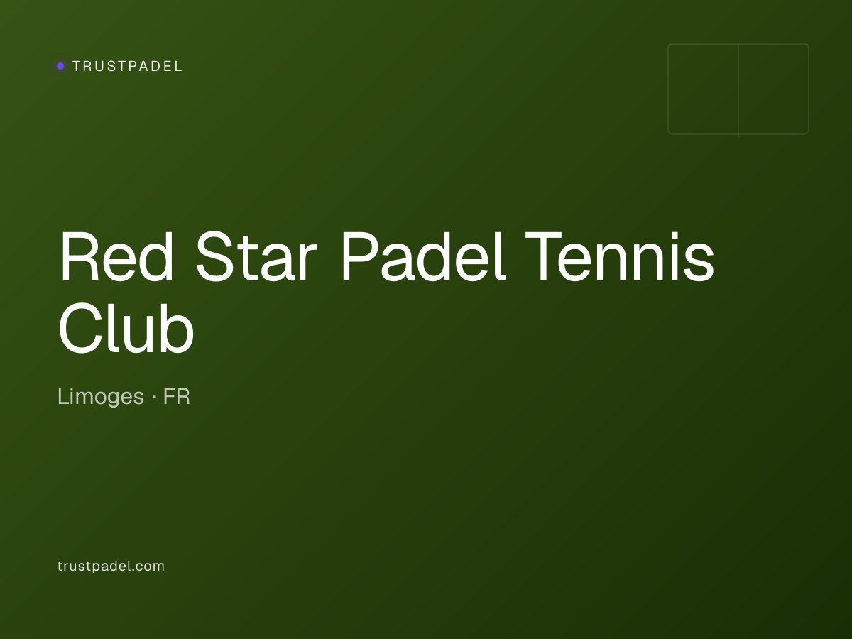 Red Star Padel Tennis Club padel club
