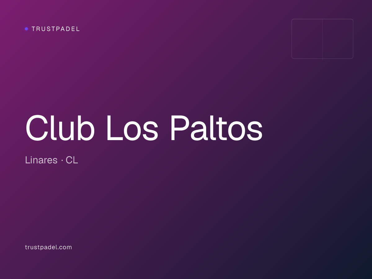 Club Los Paltos padel club