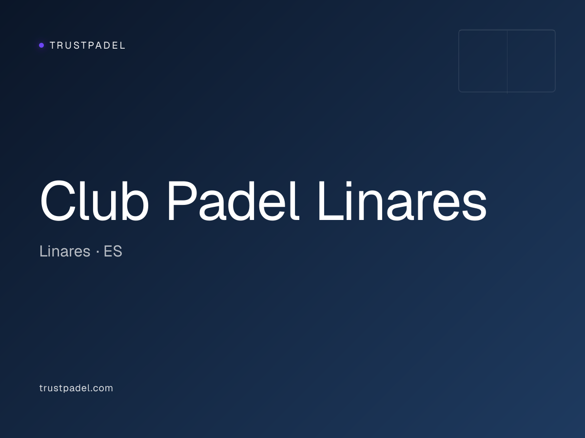 Club Padel Linares padel club