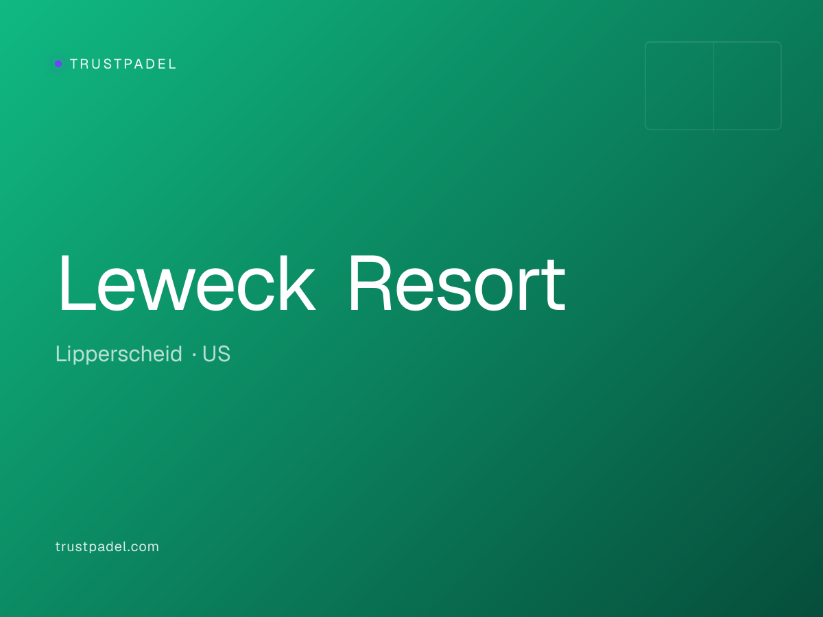 Leweck Resort padel club
