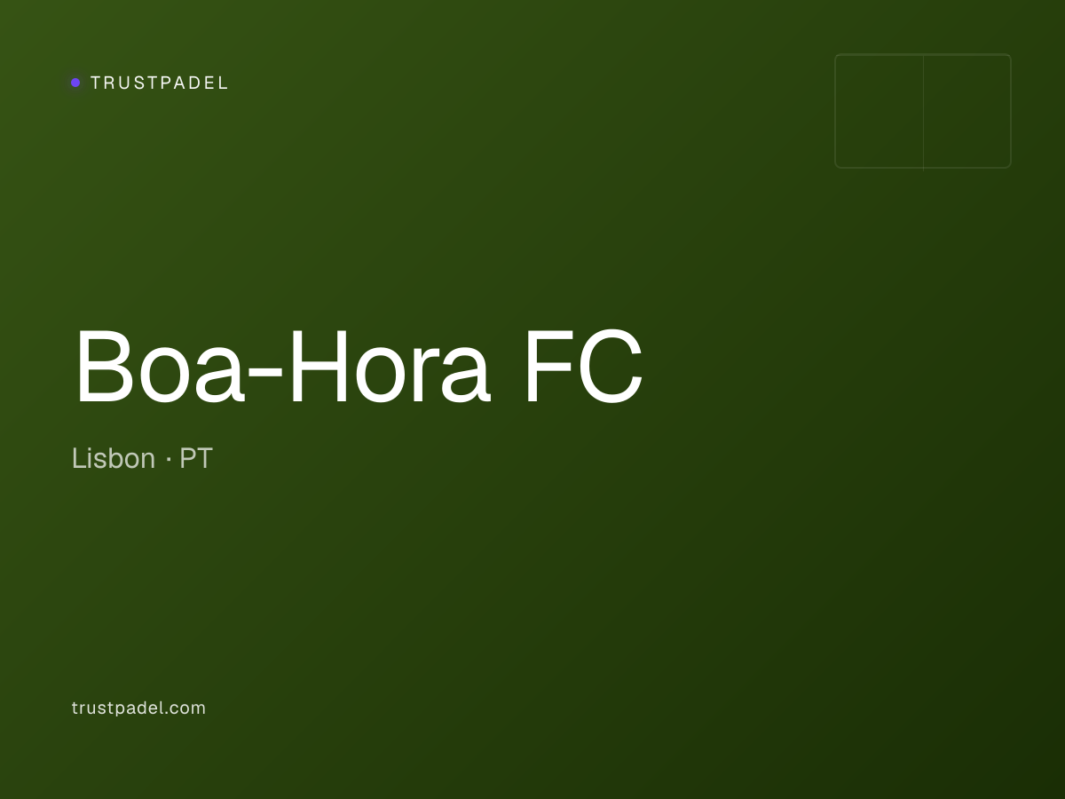 Boa-Hora FC padel club