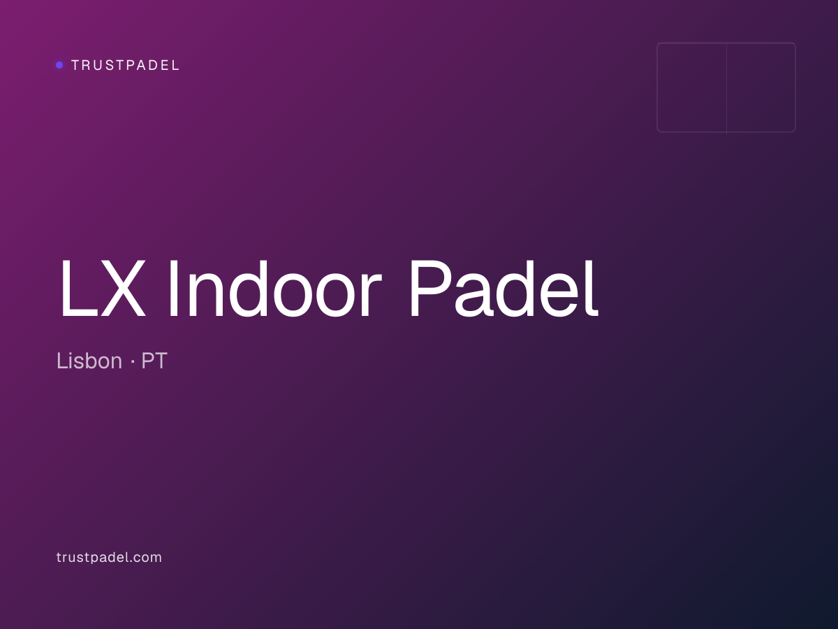 LX Indoor Padel padel club