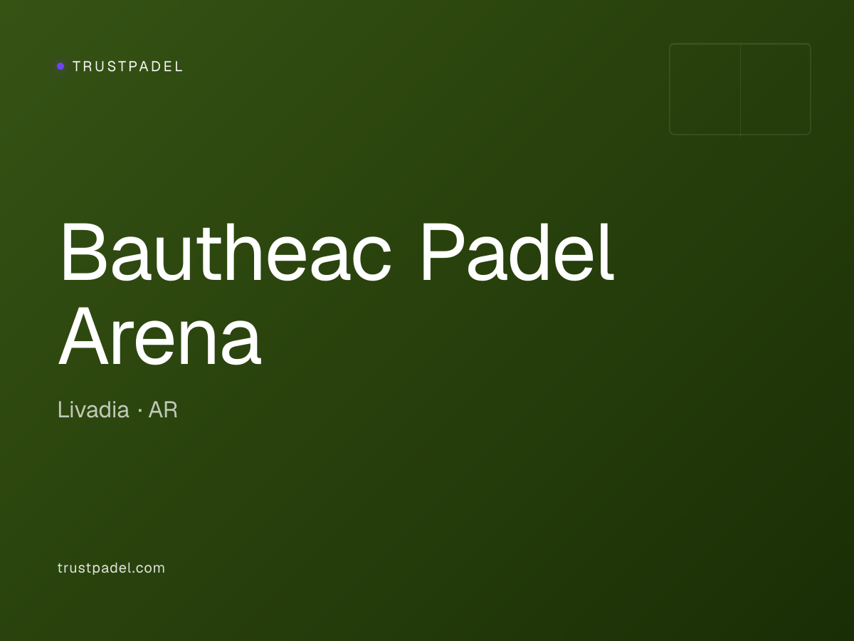 Bautheac Padel Arena padel club