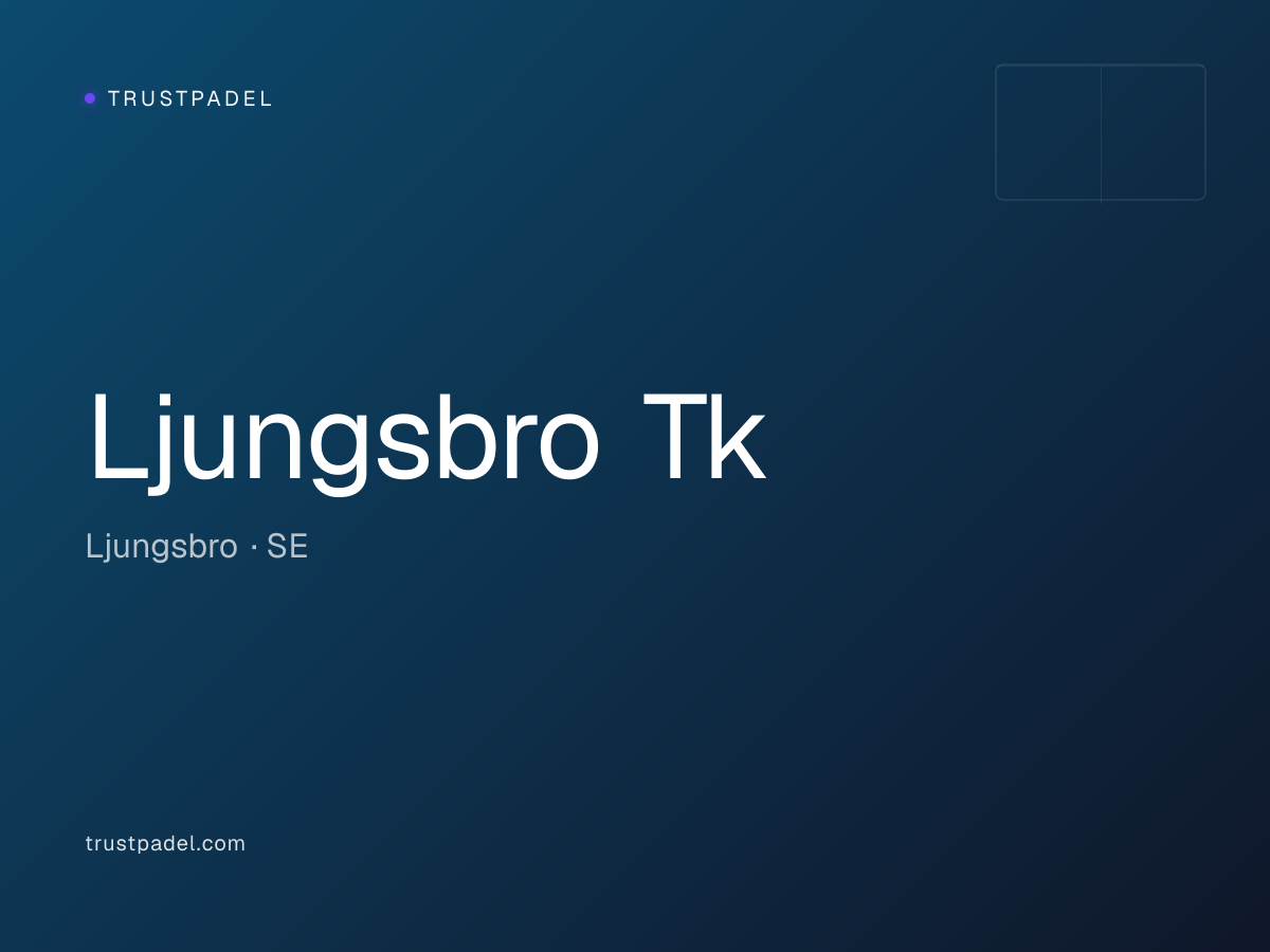 Ljungsbro Tk padel club