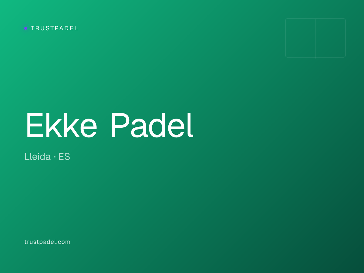 Ekke Padel padel club