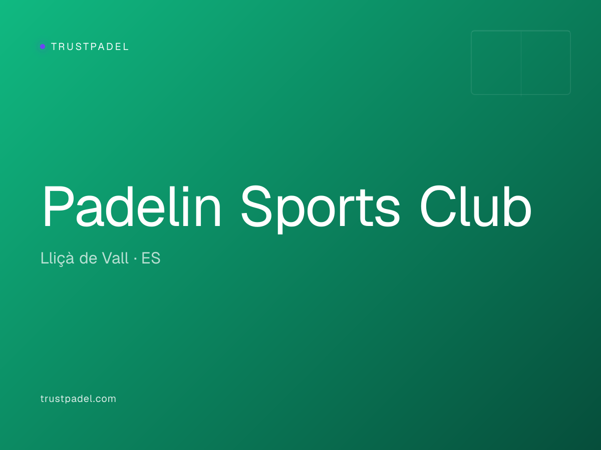 Padelin Sports Club padel club