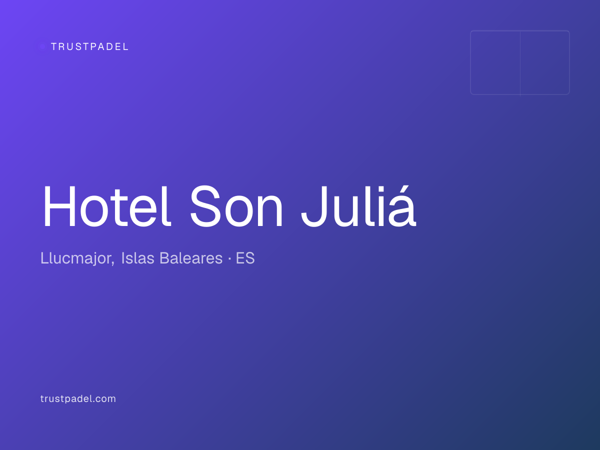 Hotel Son Juliá padel club