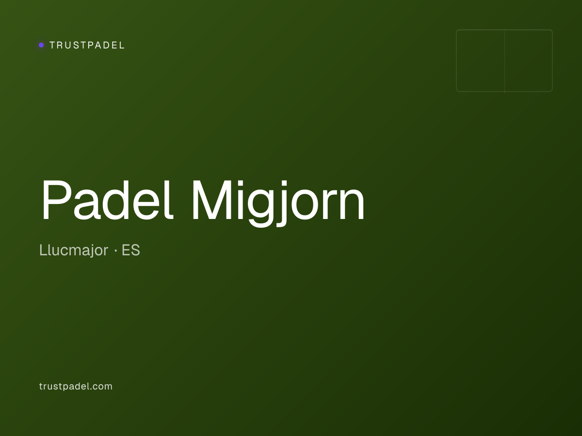 Padel Migjorn padel club