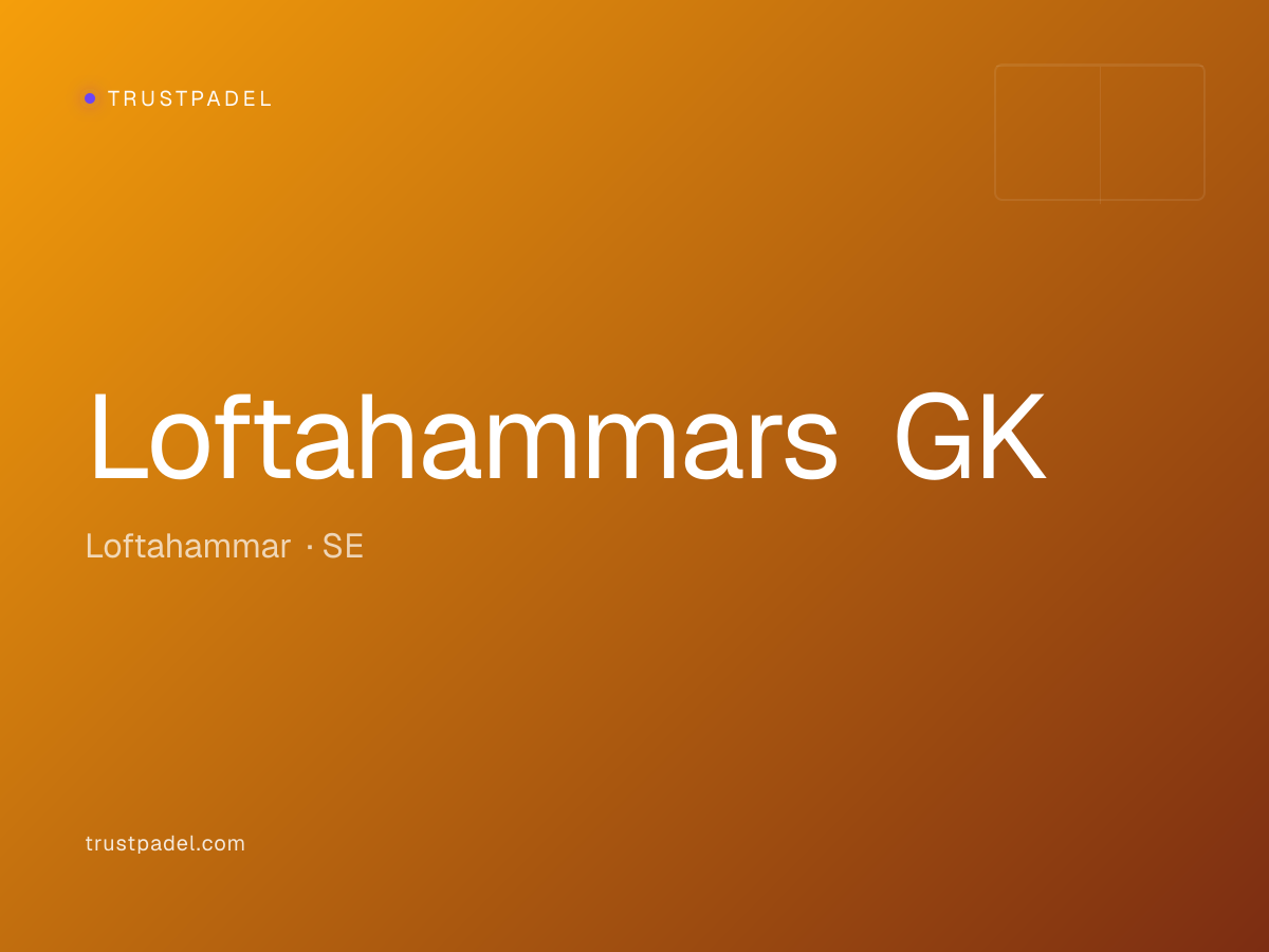 Loftahammars GK padel club