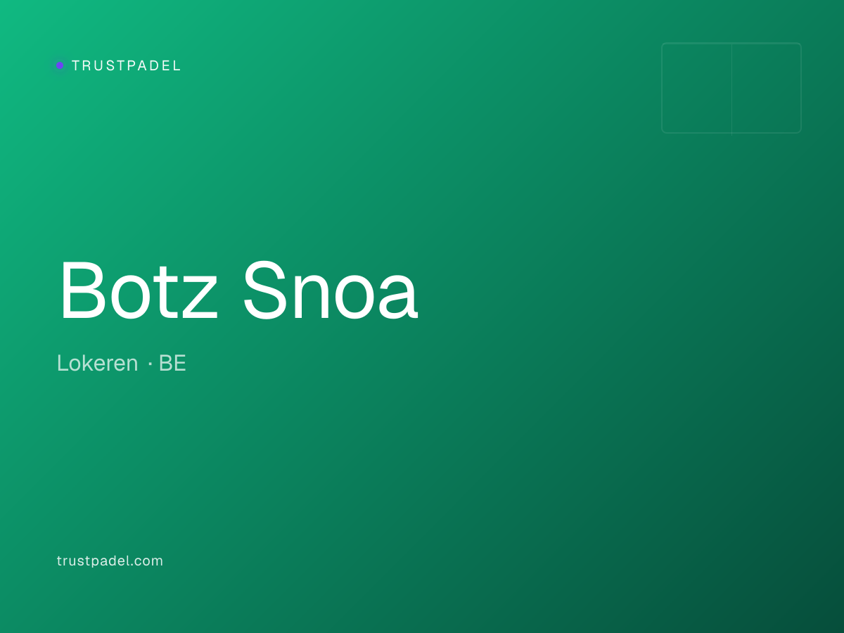 Botz Snoa padel club