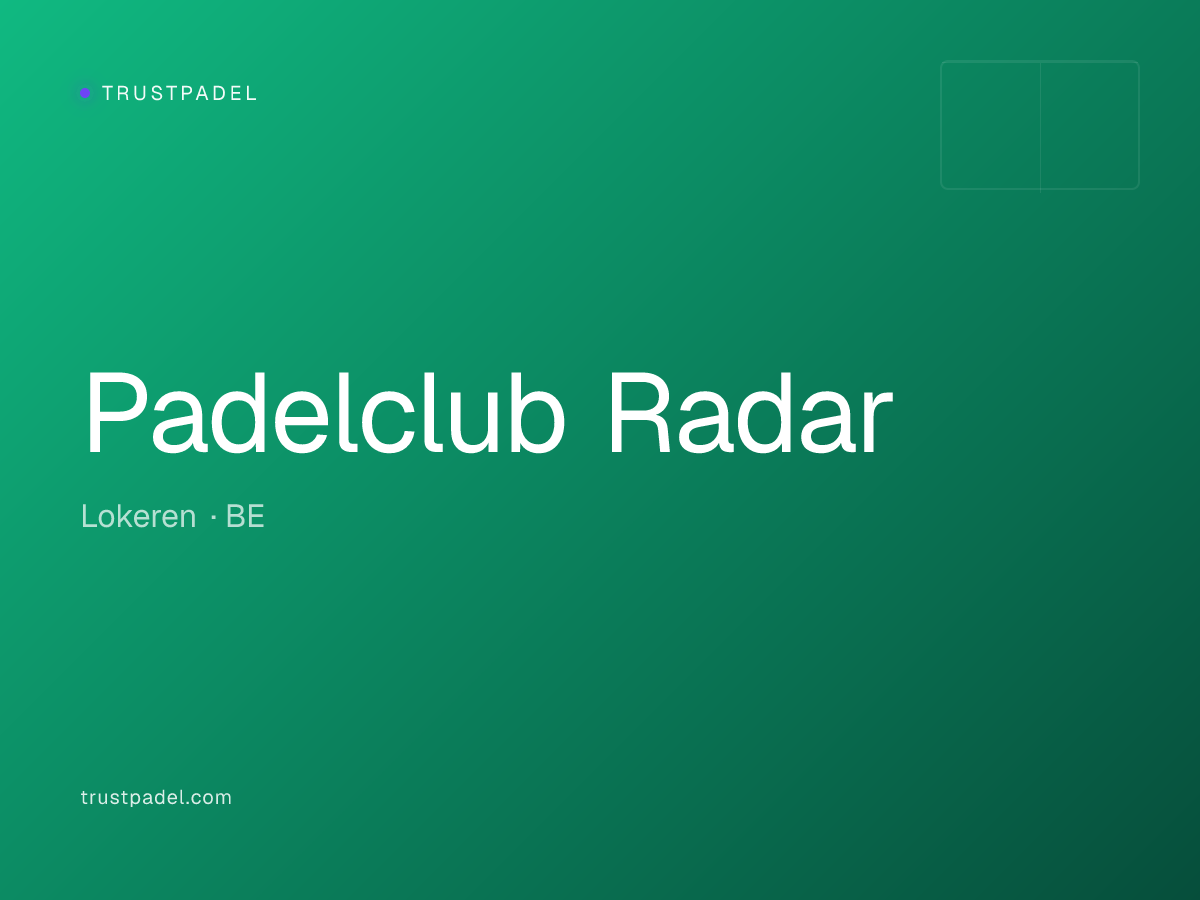 Padelclub Radar padel club