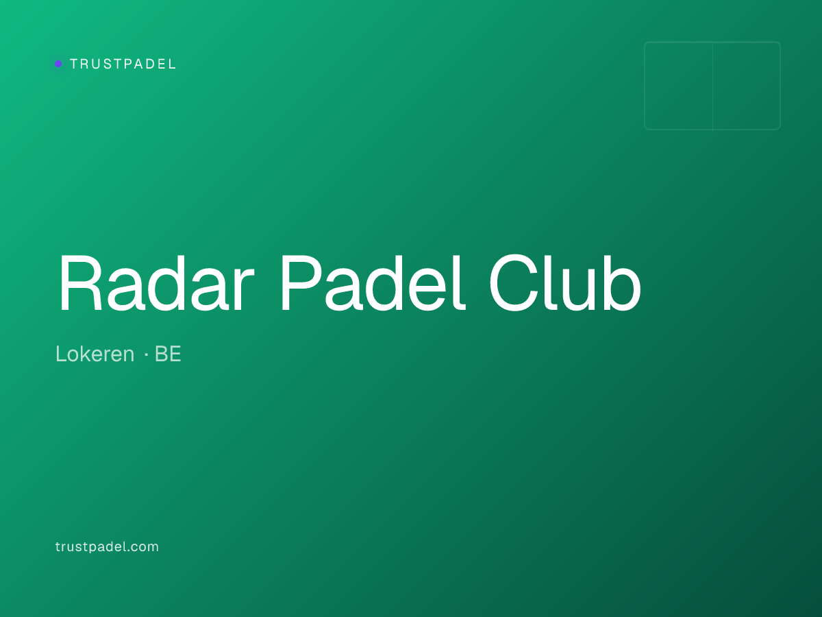 Radar Padel Club padel club