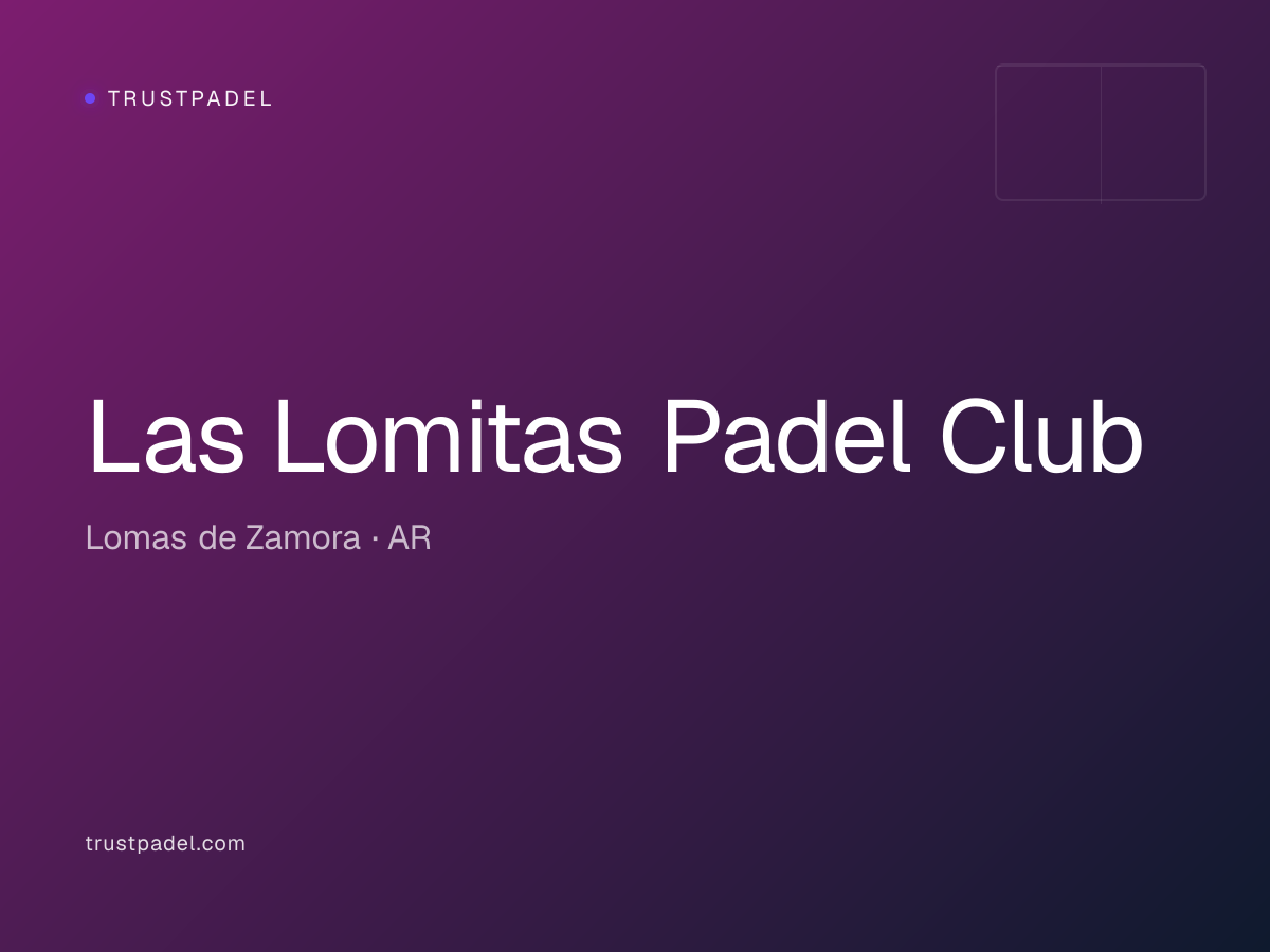 Las Lomitas Padel Club padel club