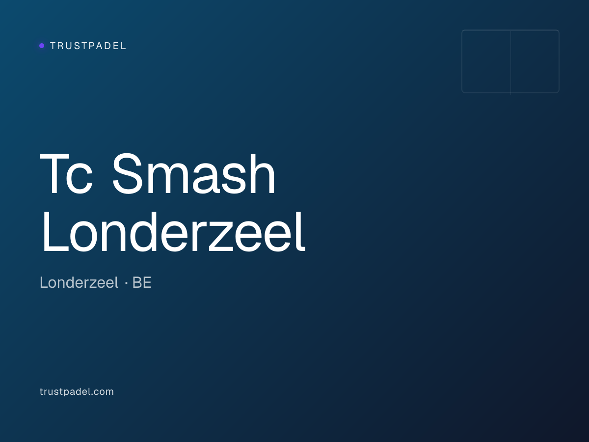 Tc Smash Londerzeel padel club