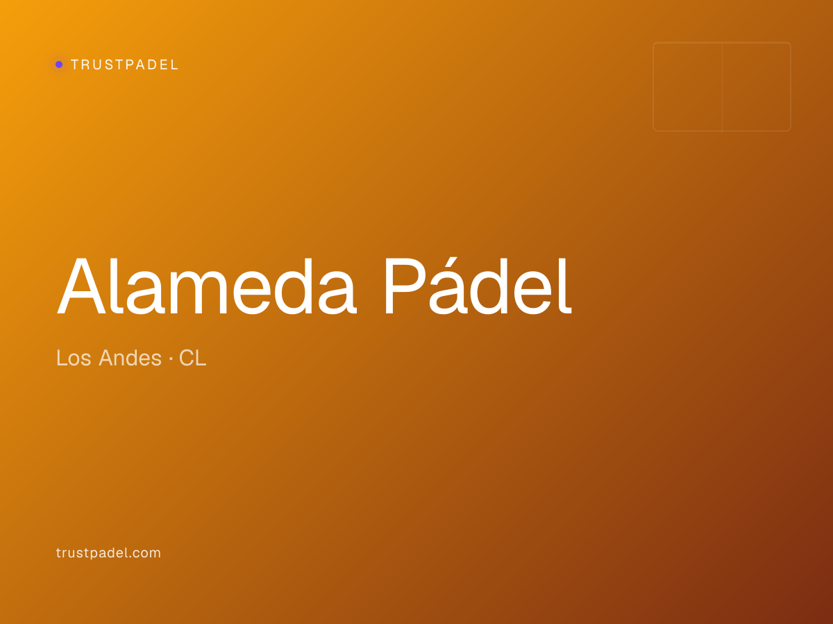 Alameda Pádel padel club