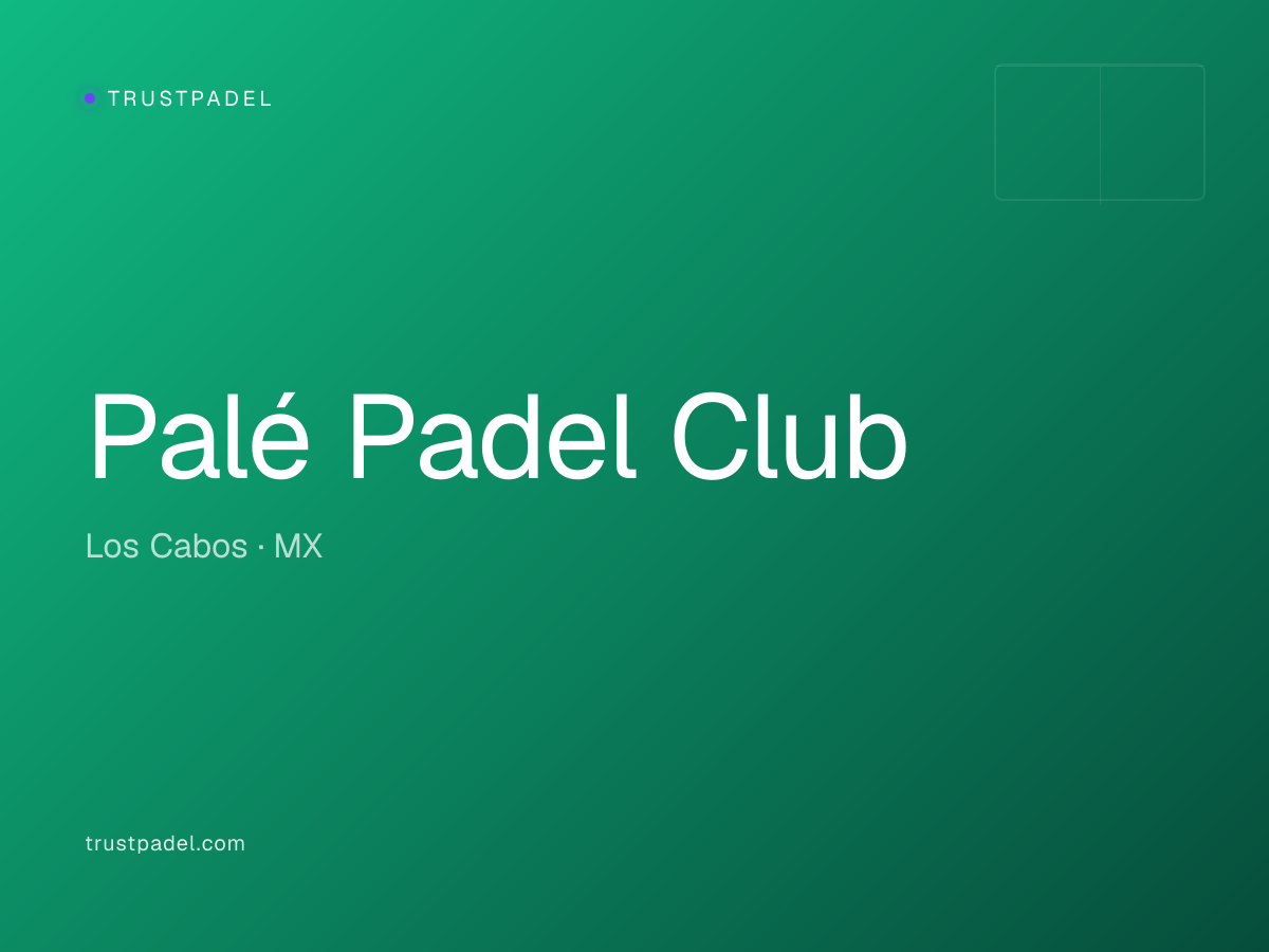 Palé Padel Club padel club