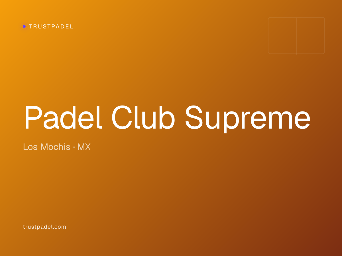 Padel Club Supreme padel club