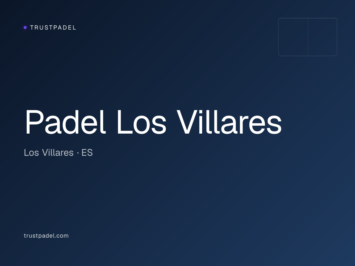 Padel Los Villares padel club