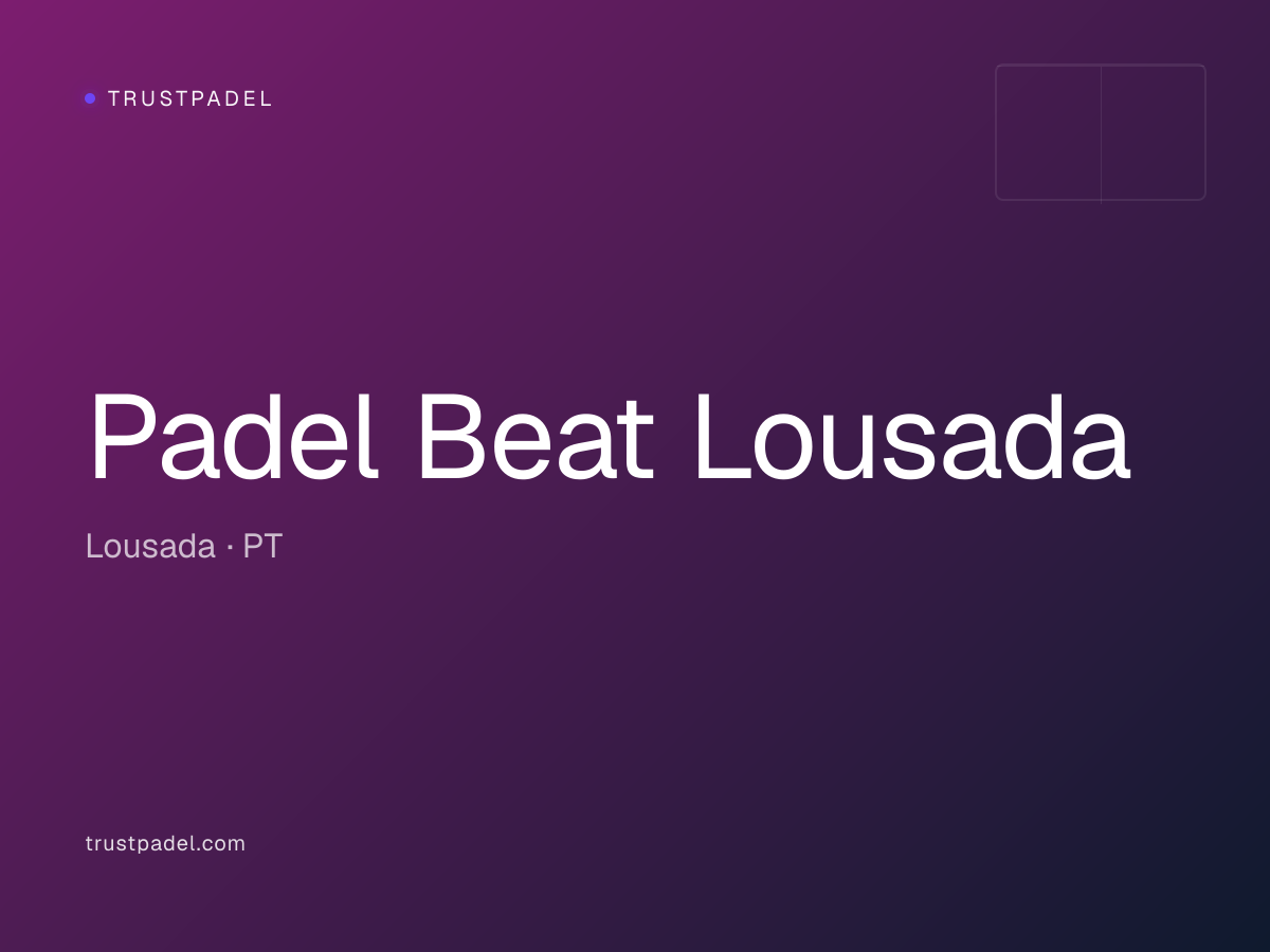 Padel Beat Lousada padel club