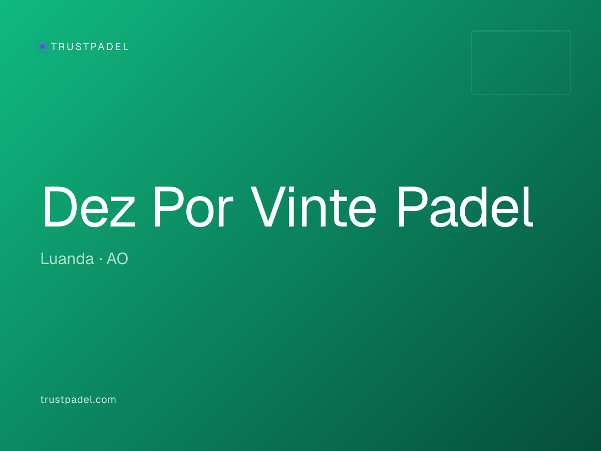Dez Por Vinte Padel padel club