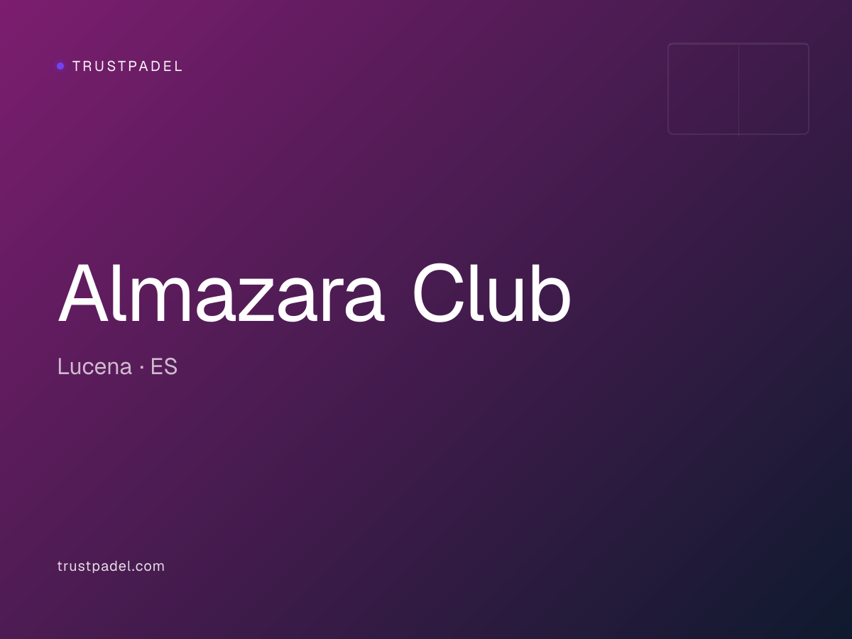 Almazara Club padel club