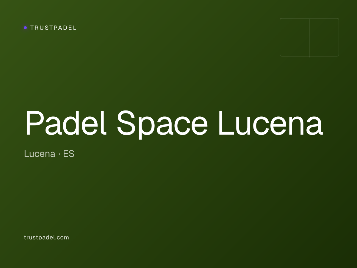 Padel Space Lucena padel club