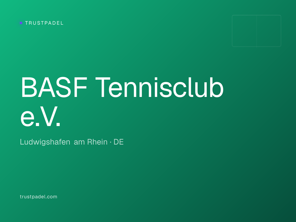 BASF Tennisclub e.V. padel club