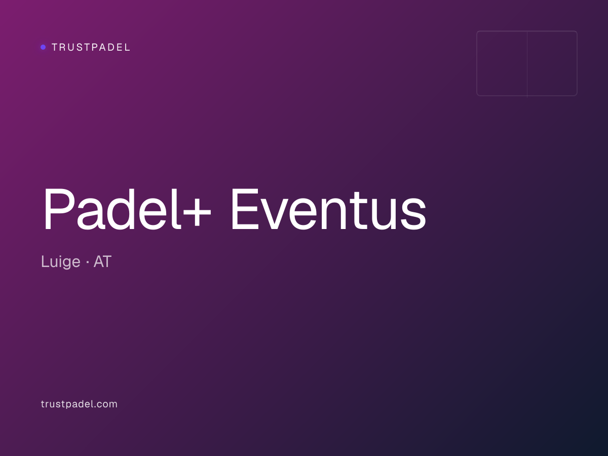 Padel+ Eventus padel club