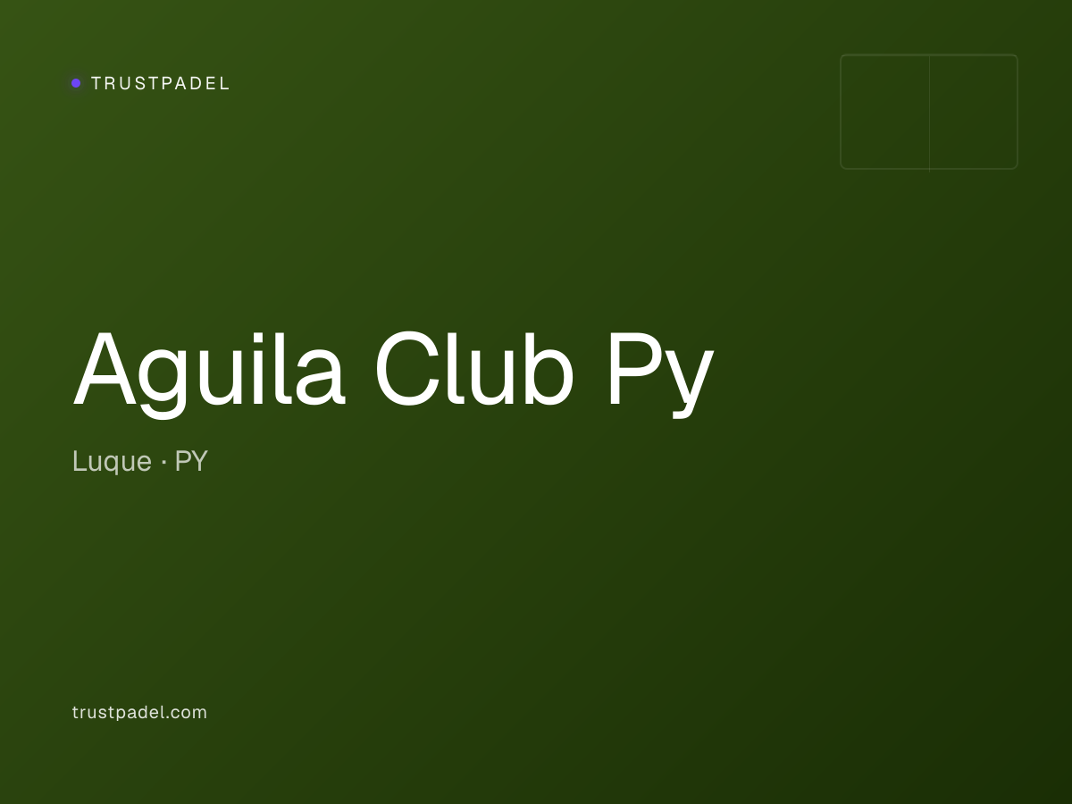 Aguila Club Py padel club