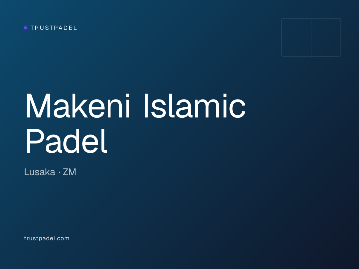 Makeni Islamic Padel padel club