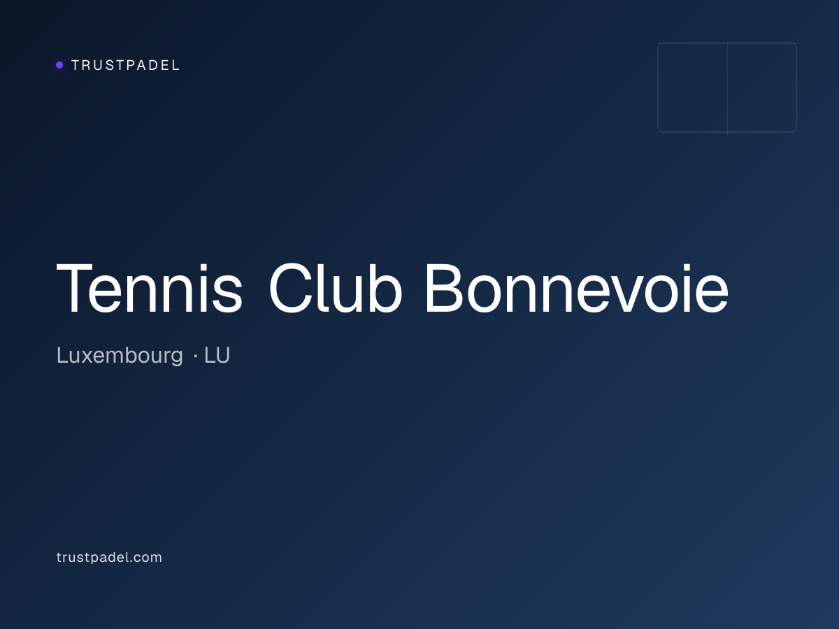 Tennis Club Bonnevoie padel club