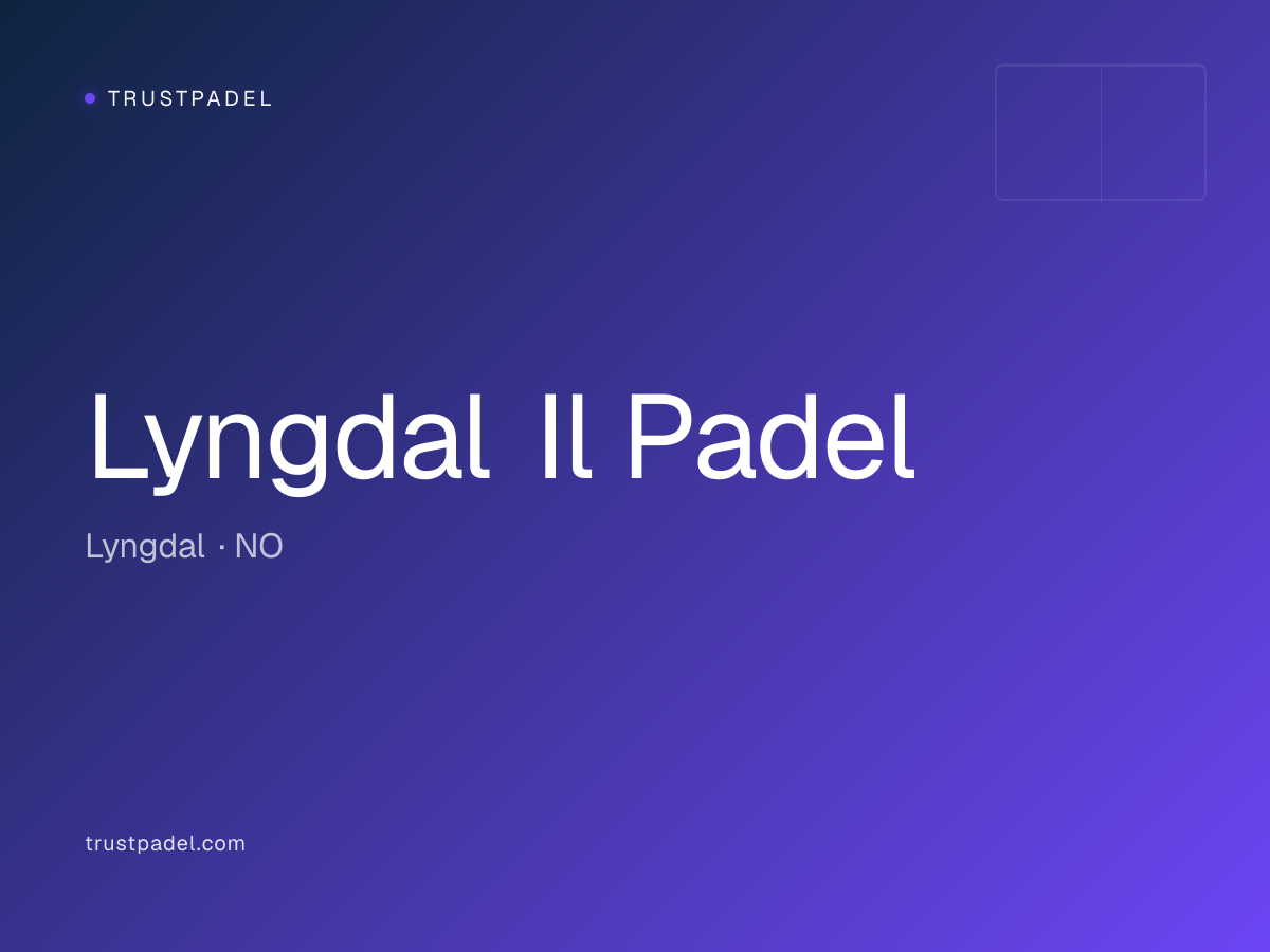 Lyngdal Il Padel padel club