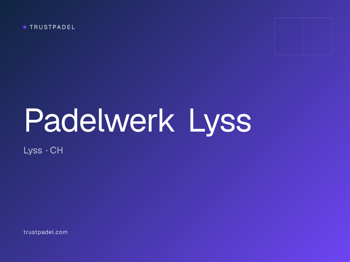 Padelwerk Lyss padel club