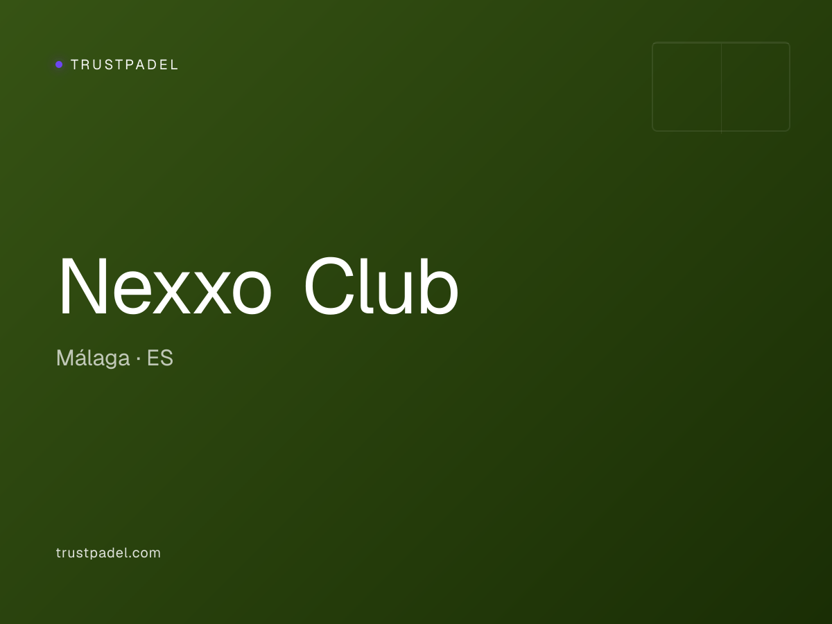 Nexxo Club padel club