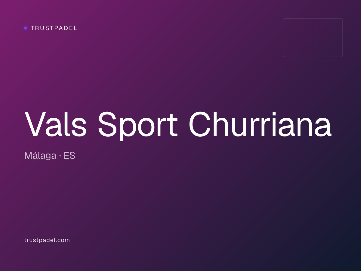 Vals Sport Churriana padel club