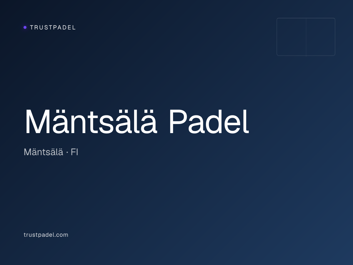 Mäntsälä Padel padel club