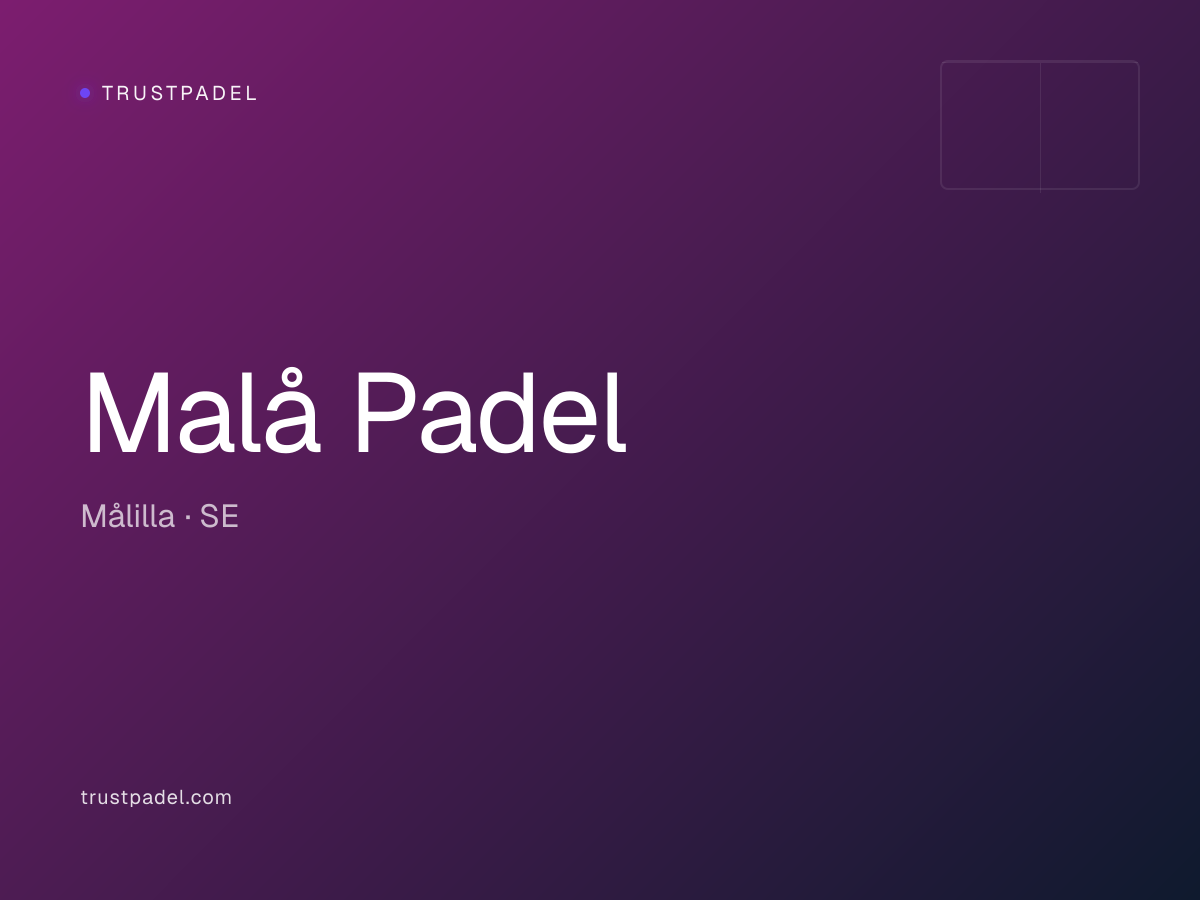 Malå Padel padel club
