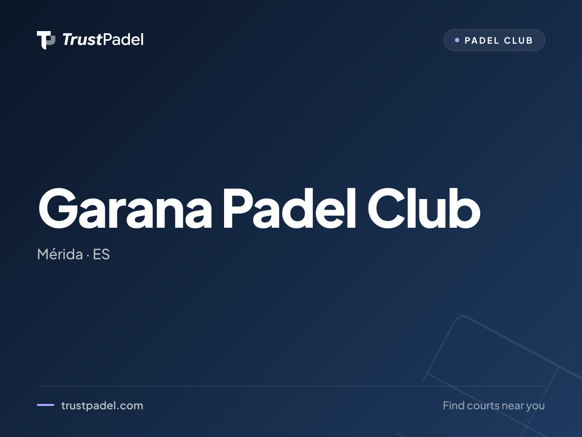 Garana Padel Club padel club