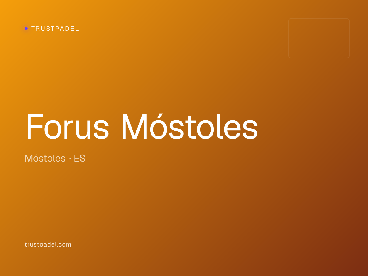 Forus Móstoles padel club