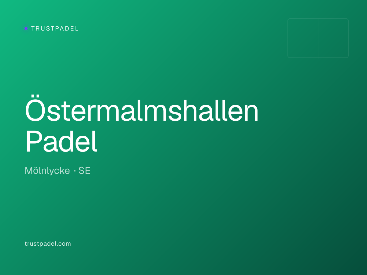 Östermalmshallen Padel padel club