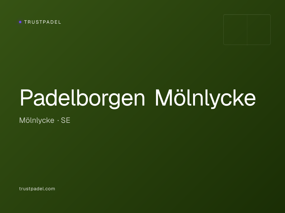 Padelborgen Mölnlycke padel club