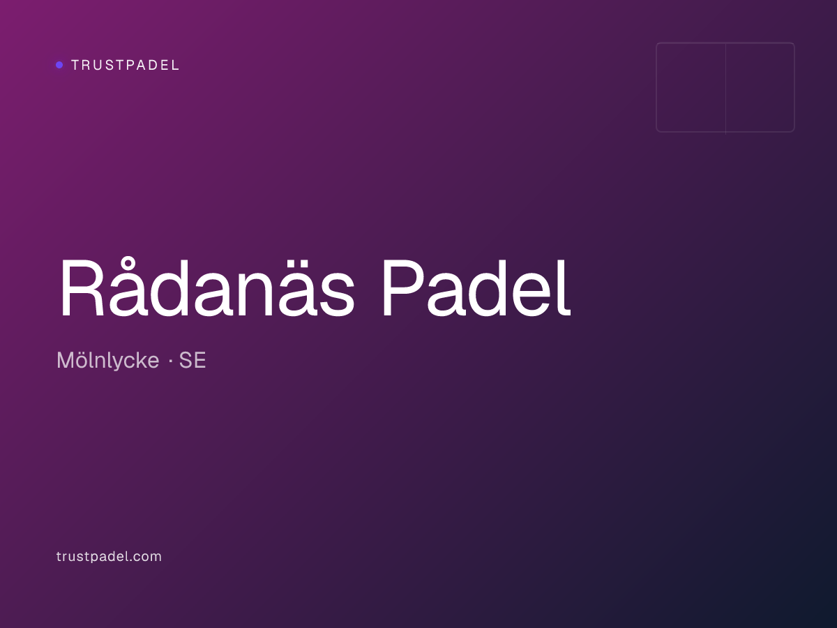 Rådanäs Padel padel club