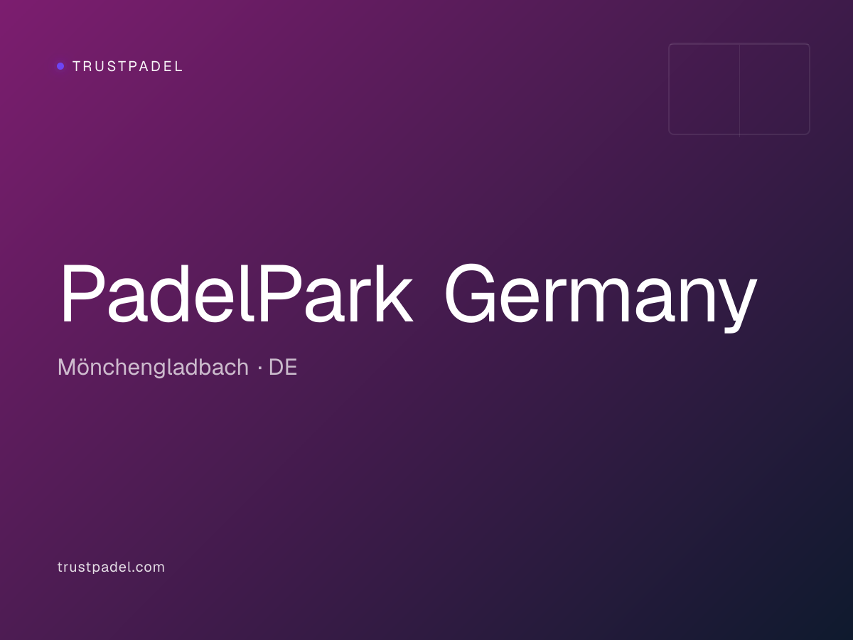 PadelPark Germany padel club