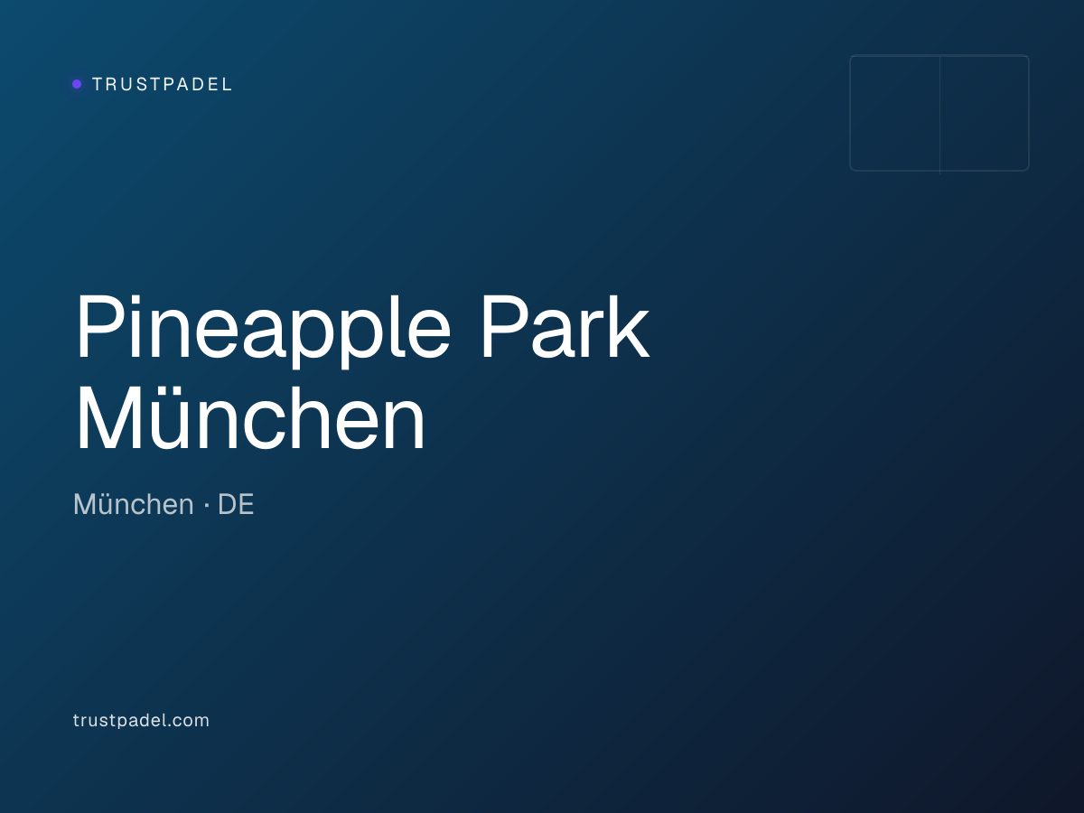 Pineapple Park München padel club